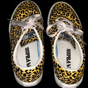 Supra Leopard Print Sneakers